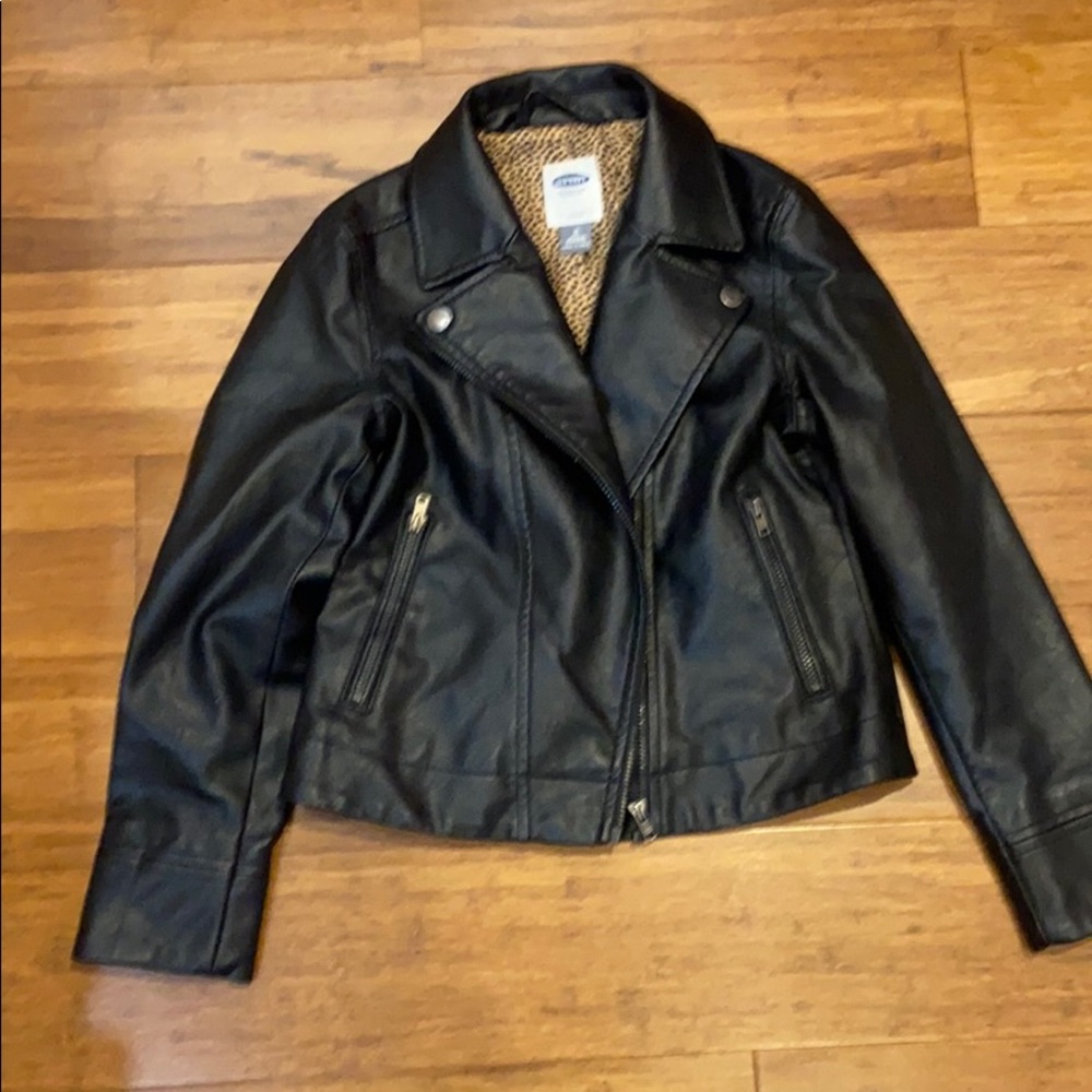 Kids leather jacket